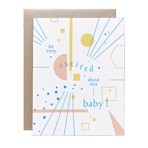 So Excited Baby Card