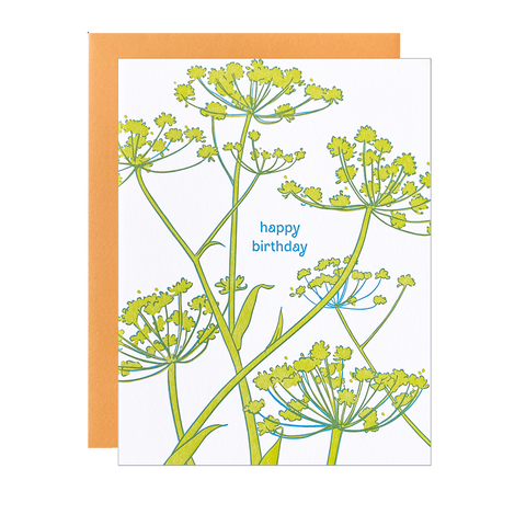 Fennel Birthday Card