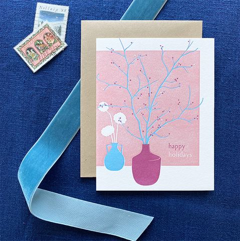 Berry Bouquet Holiday Card