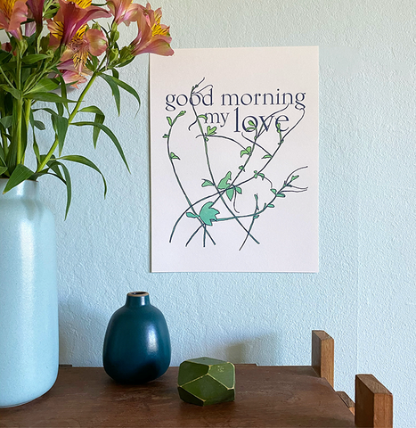 Good Morning Art Print