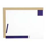 Bar Card - Navy