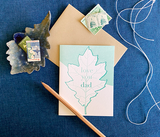 Oak Leaf Dad Card