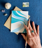Fillmore Swirl Blank Card - Cool