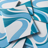 Fillmore Swirl Blank Card - Cool