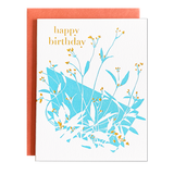 Gomphrena Birthday Card