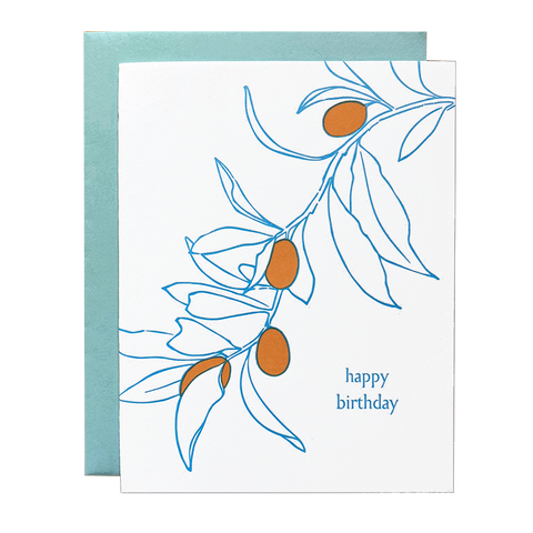 Kumquat Birthday Card