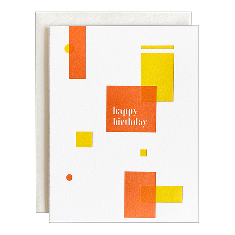 Modern Birthday Card