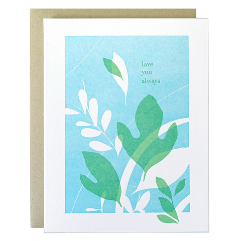 Sassafras Love Always Card