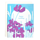 Anemone Wedding Card