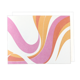 Fillmore Swirl Blank Card - Warm