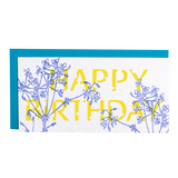 Geranium Birthday Card