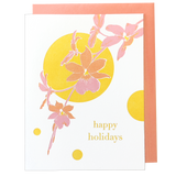Orchid Holiday Card