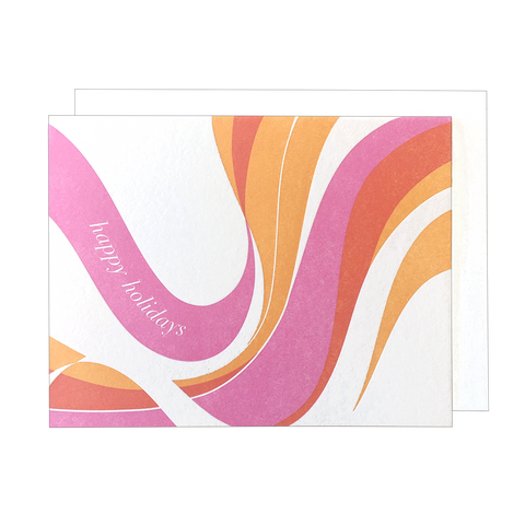 Fillmore Swirl Holiday Card